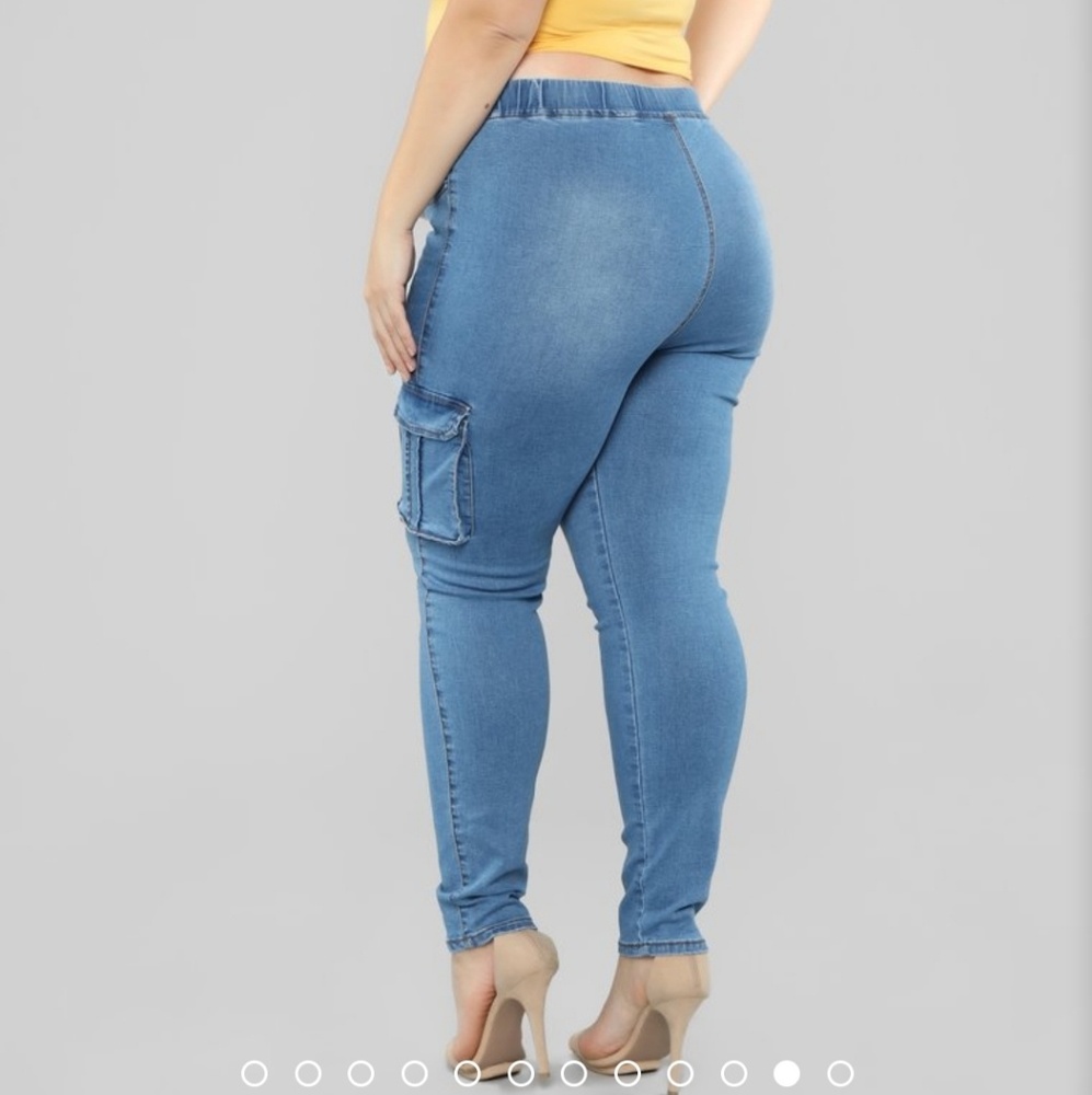 Jean Cargo Joggers